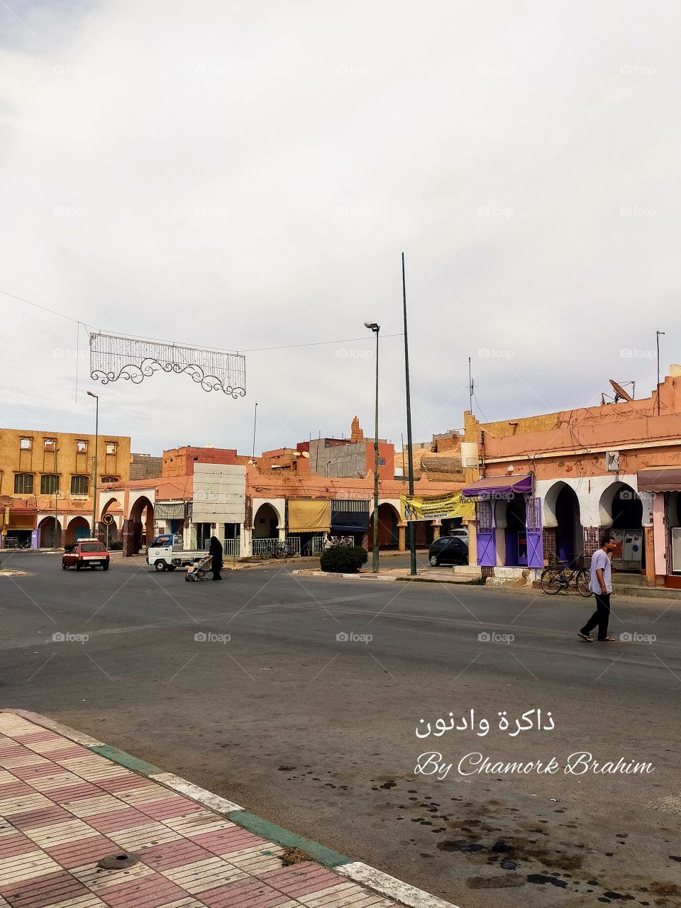 old Souk in the old Medina in Goulimine city...tourists visit this place every day to see the old side of it
