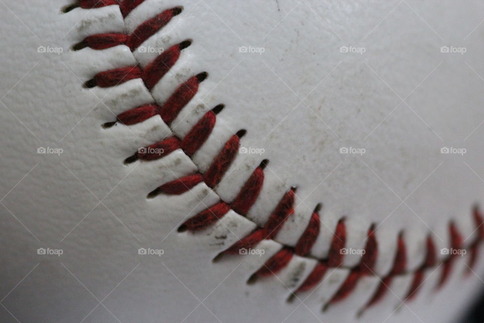 baseball close up