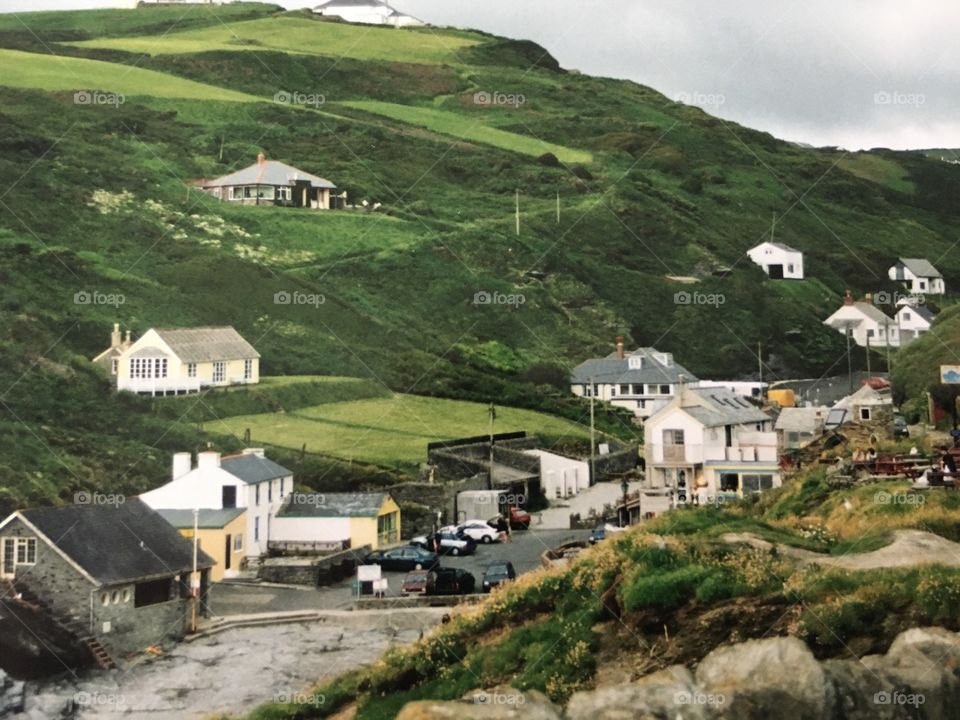 Cornish Coastal Village