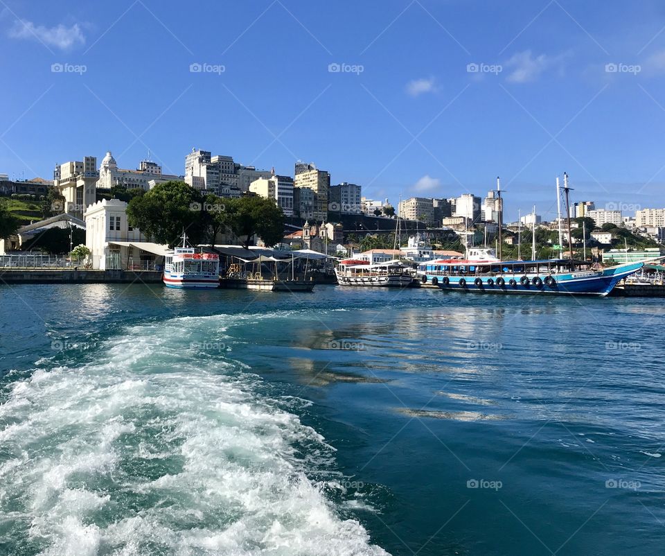 nautical transportation from the city of Salvador to Itaparica island