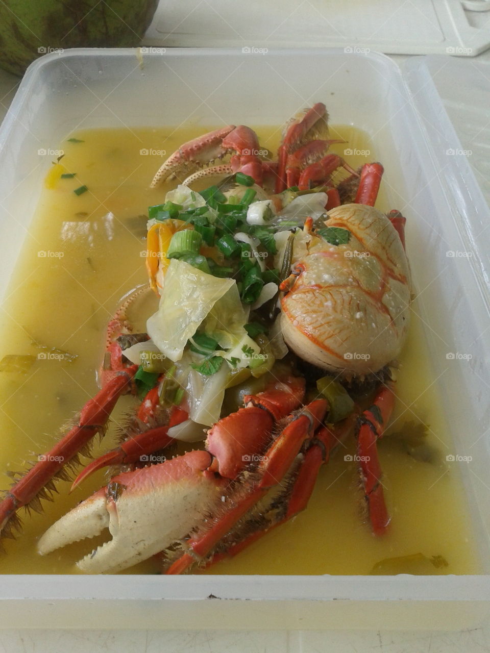crab, food