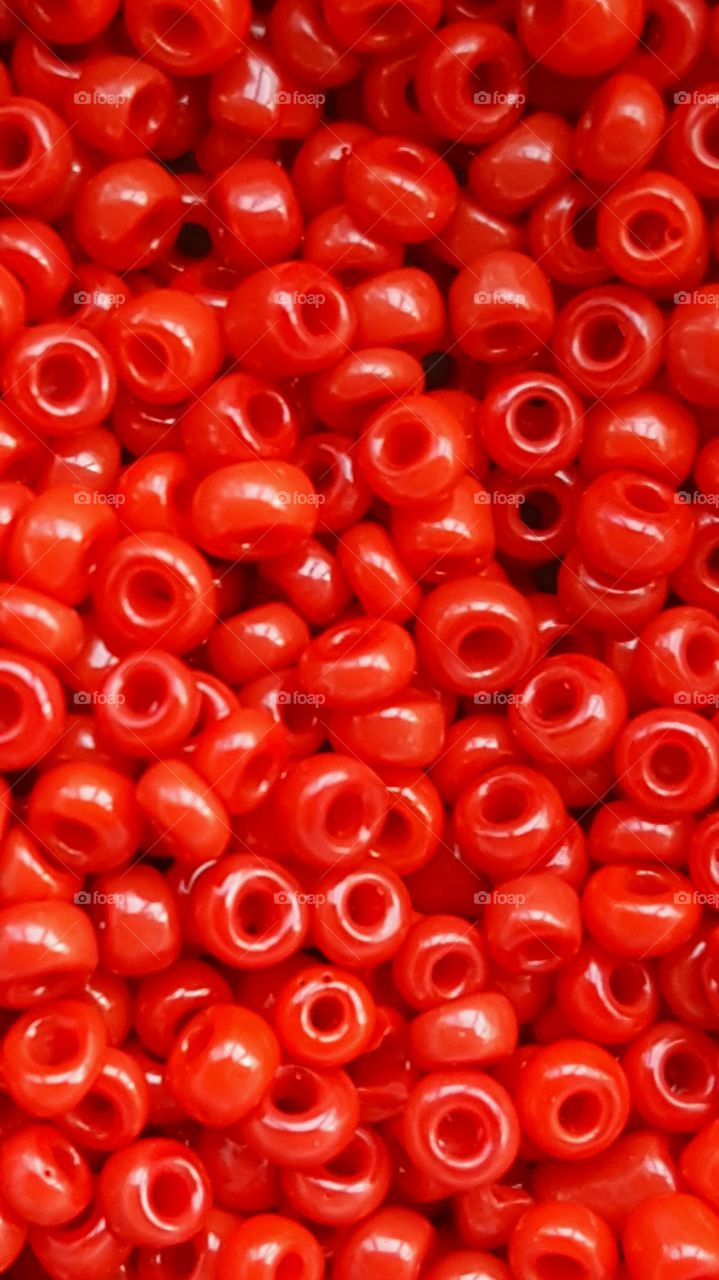 red beads