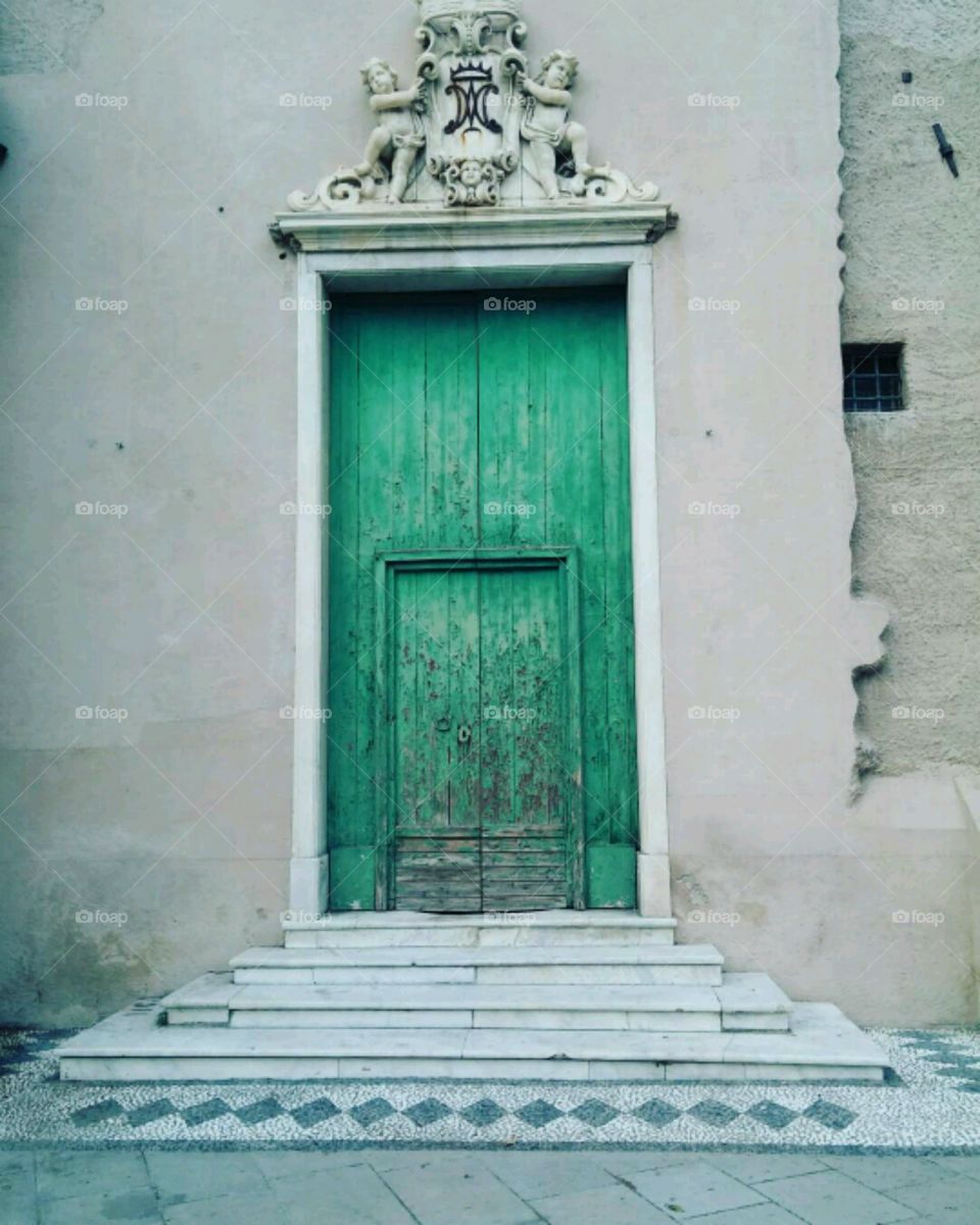 Old Green Door