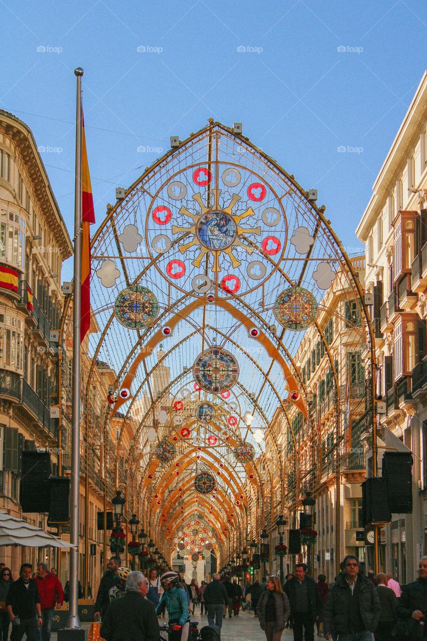 holiday season in Malaga