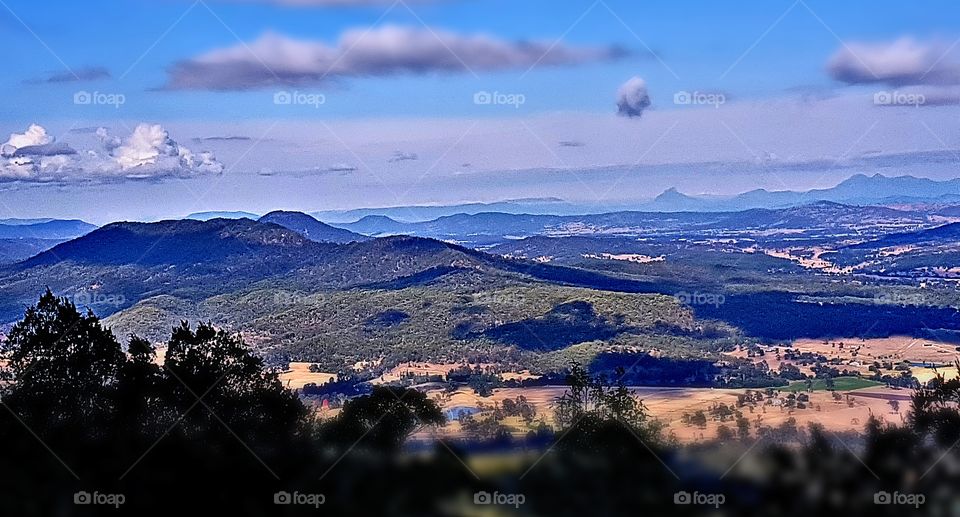 mountain on the Gold coast Queensland