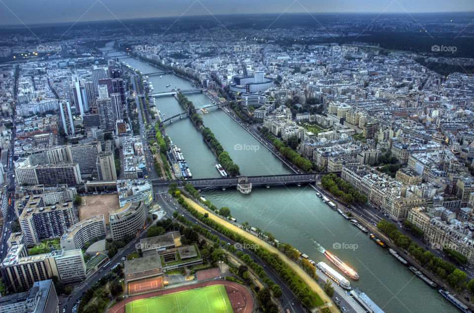 From Eiffel tower