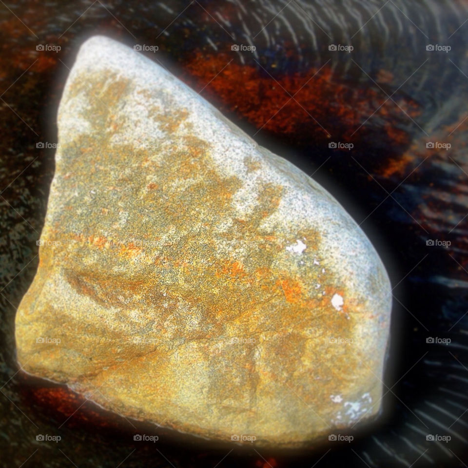 Lonely rock.