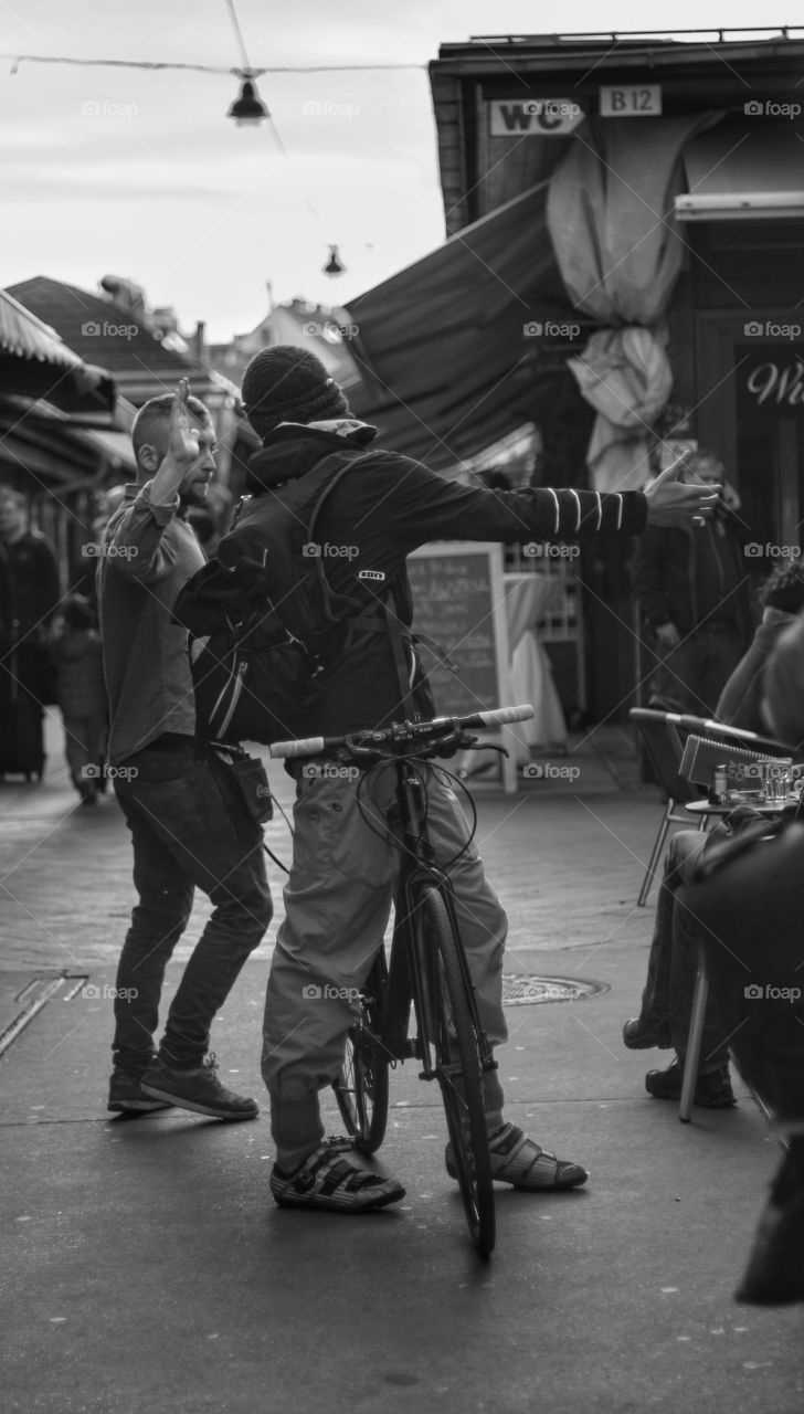 Meeting a old friend 