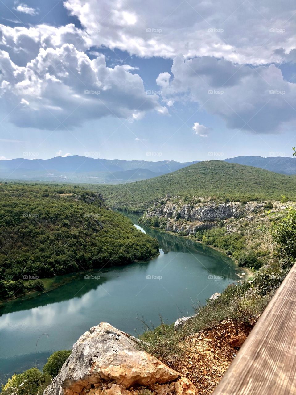 A beautiful view of the rest area during the trip❣️