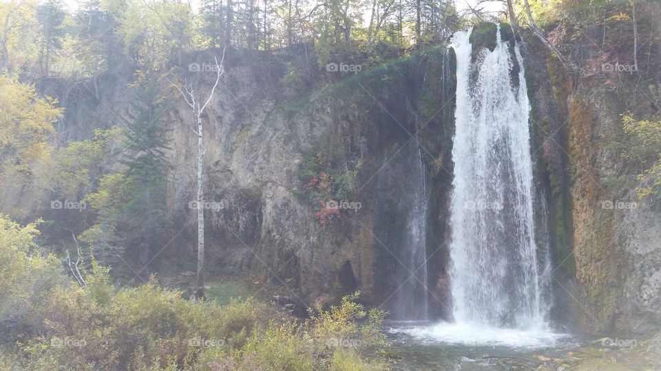 the falls in autumn