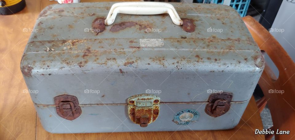 old tackle box