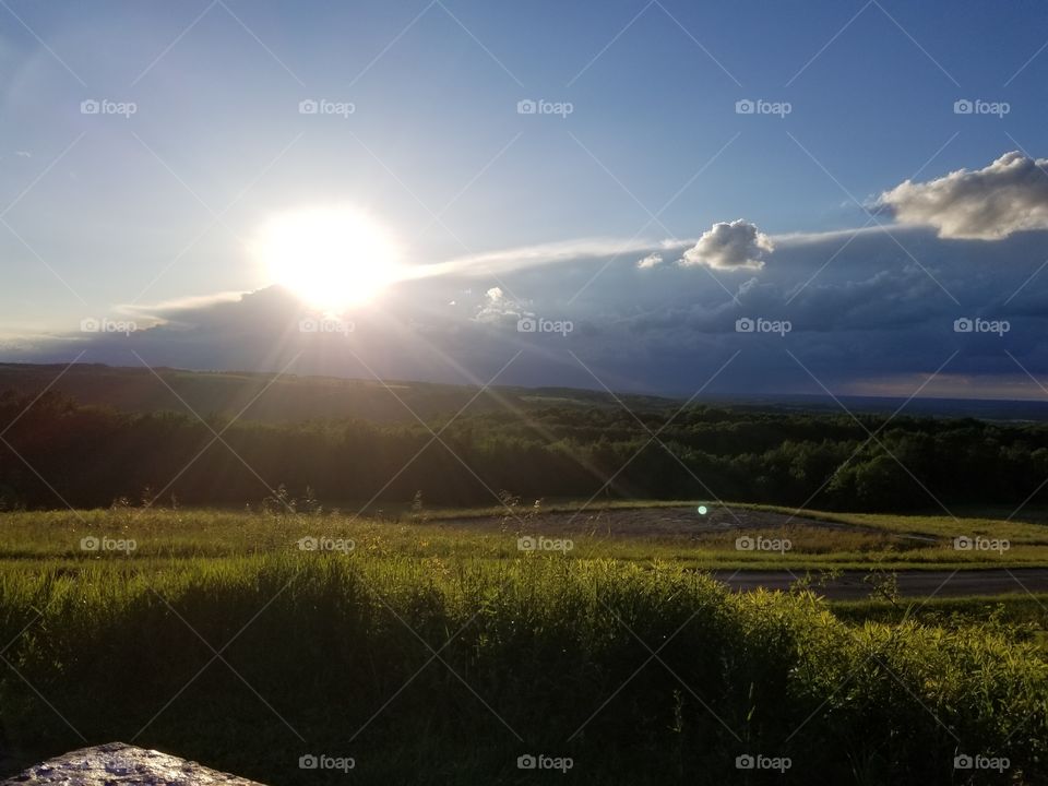 Landscape, Sunset, Dawn, No Person, Sky