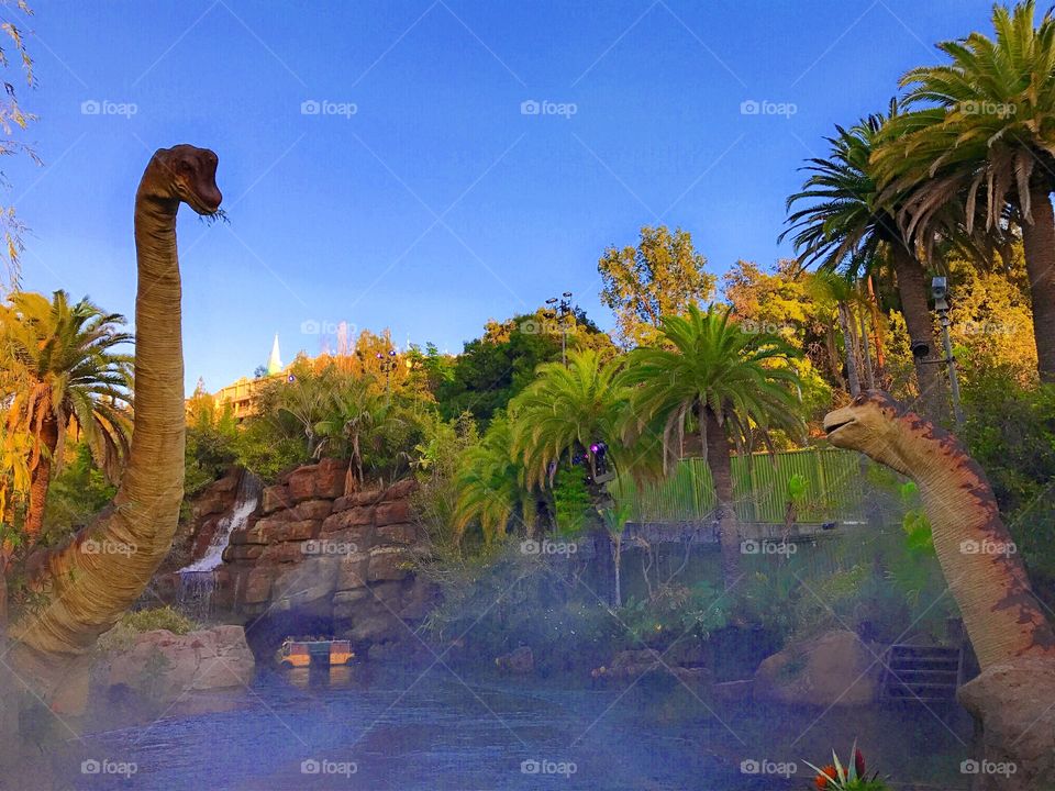 Dinosaurs are alive at Universal Studios Hollywood! 