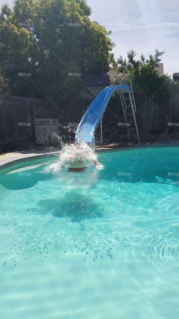 making a splash