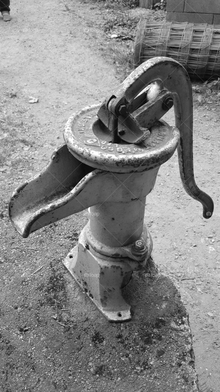 old pump