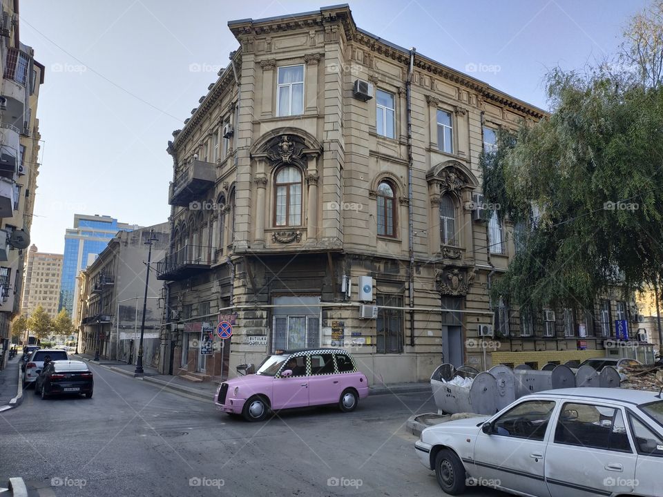 one of historical house of Baku, Azerbaijan