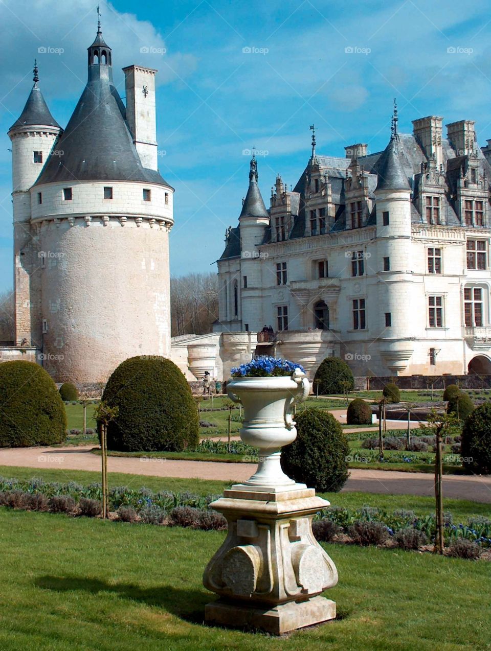 Chateau de Chenonceau. Chateau de Chenonceau in the Loire Valley, France