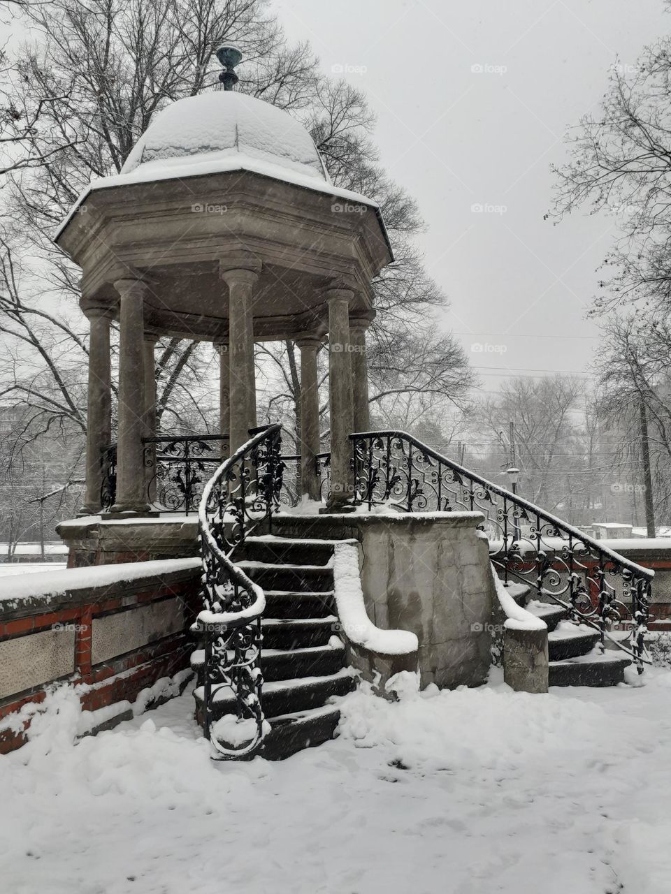 Беседка. Поместье Далдери. Рига