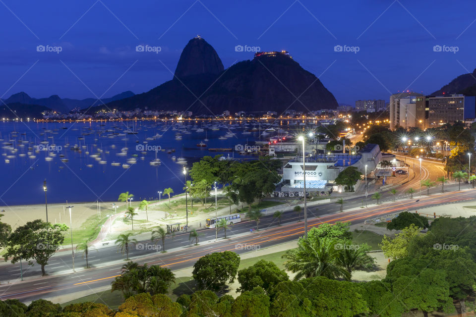 Rio de Janeiro at night