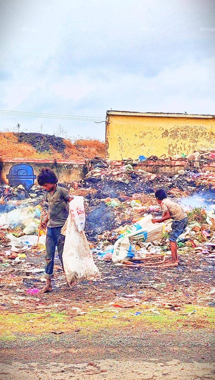 Struggle to live in search of bread