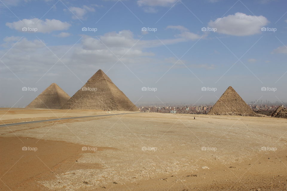 Pyramid, Desert, Sand, No Person, Pharaoh
