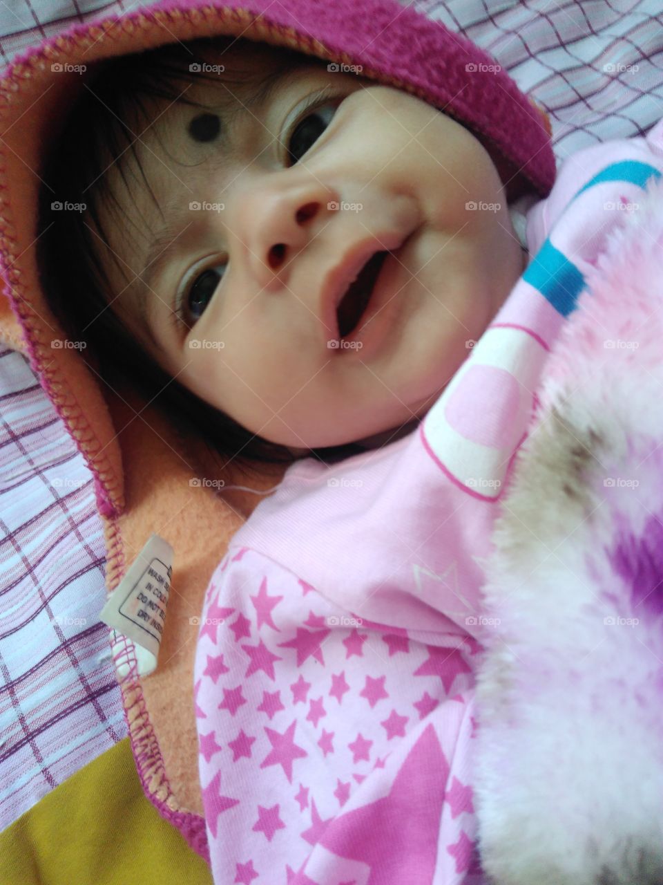 Always smile like innocent baby in every difficulties of life, it give solutions, positive energy to solve life problems.