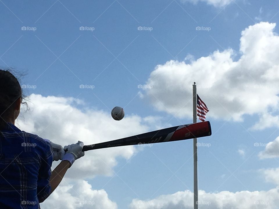 Girls can play baseball too