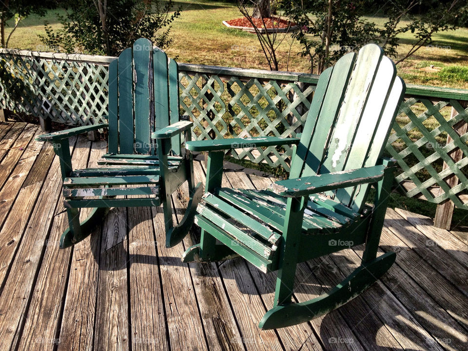 chair country outside deck by vickikl3