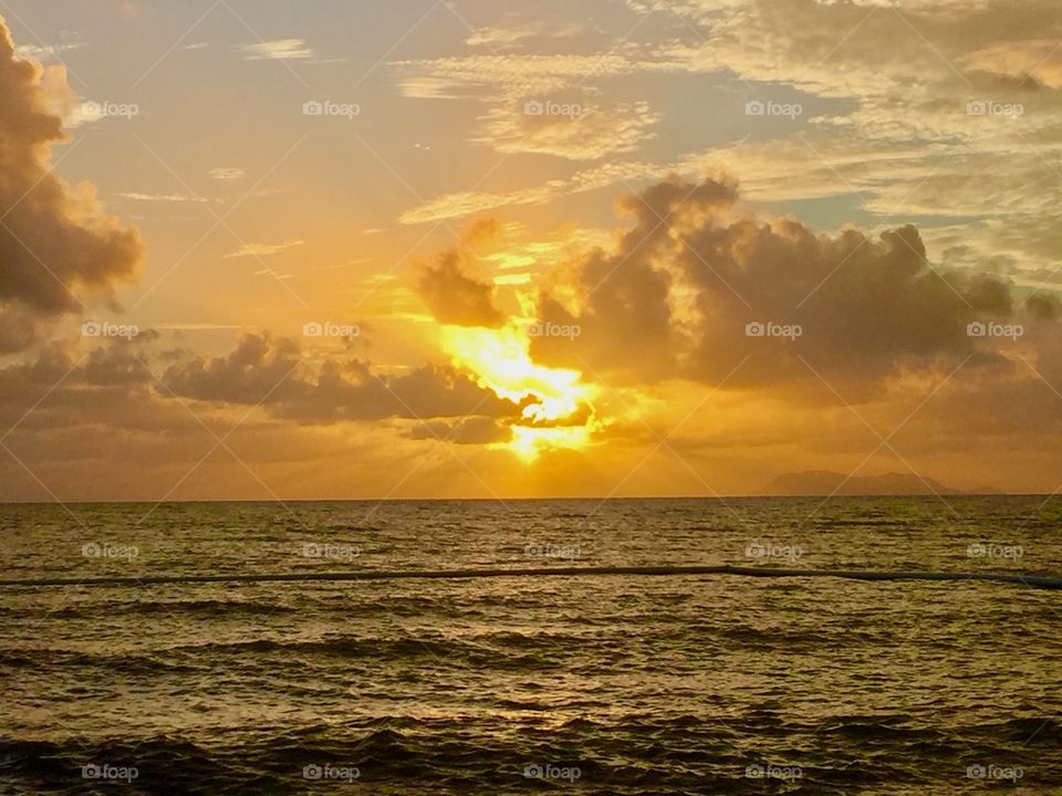 golden sunset @ Palm Cove 
