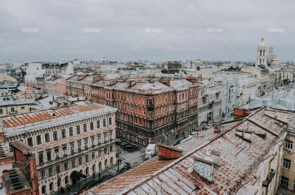 Старые, но красивые улицы Санкт-Петербурга