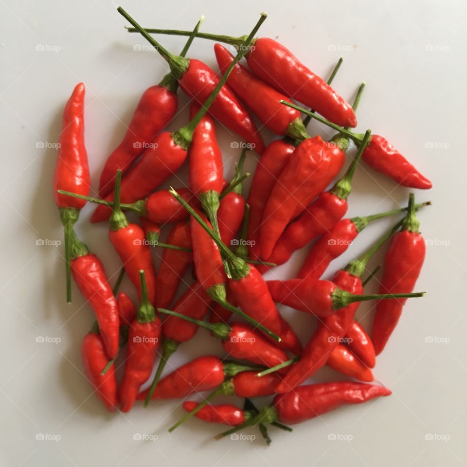 Amazing chili peppers