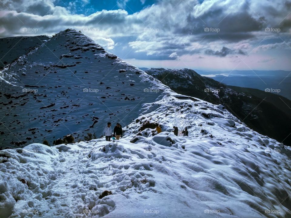 amazing snow mountains
