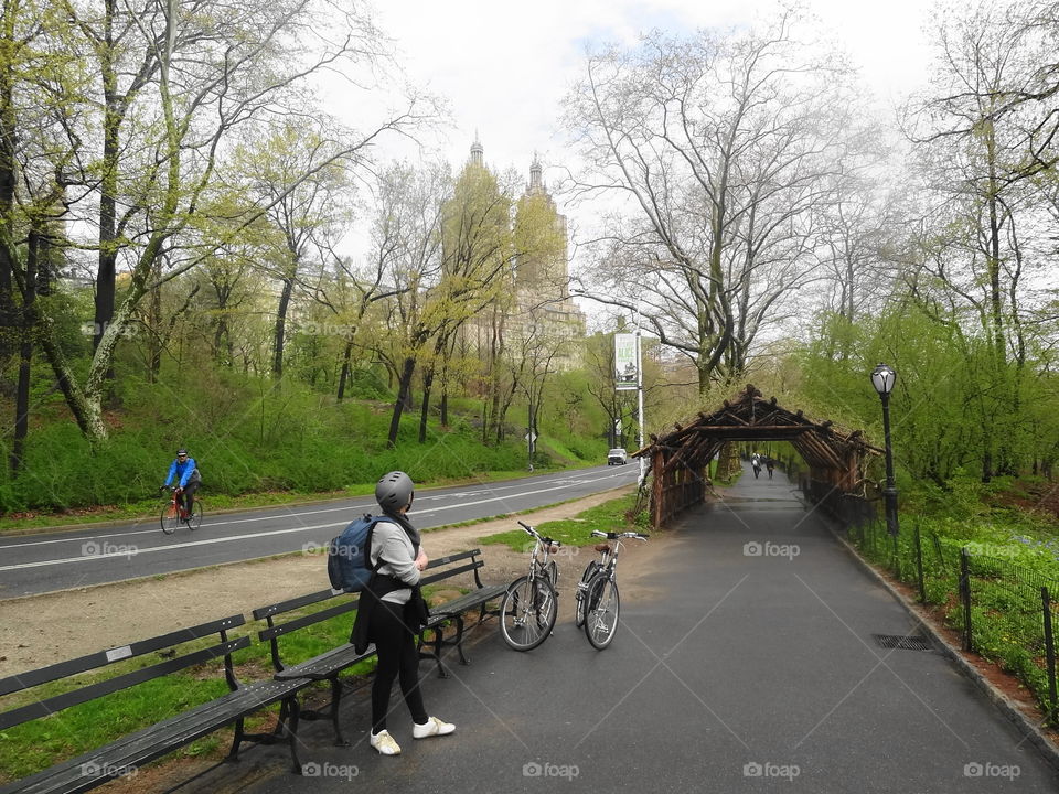 NYC central park bike