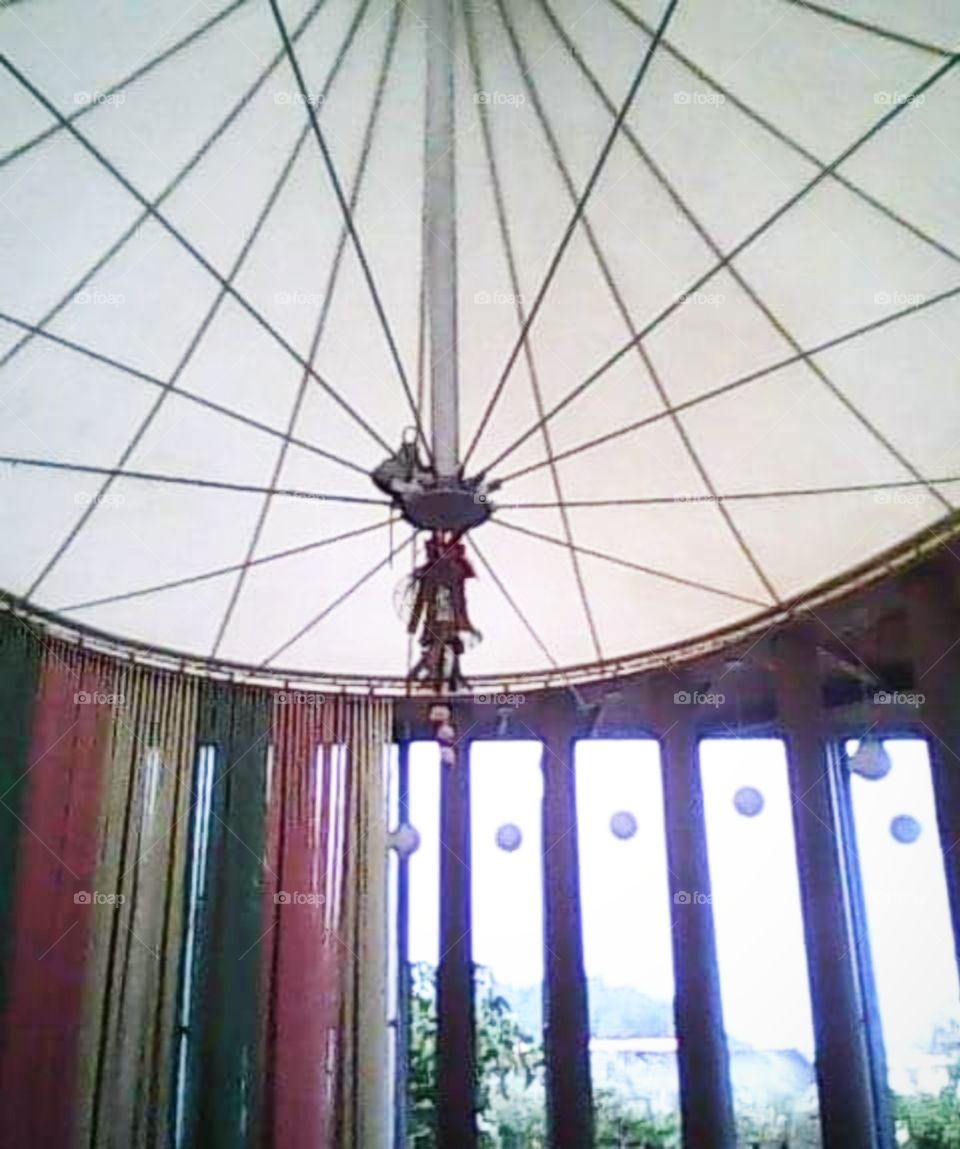 This special building is built with paper in Taiwan .