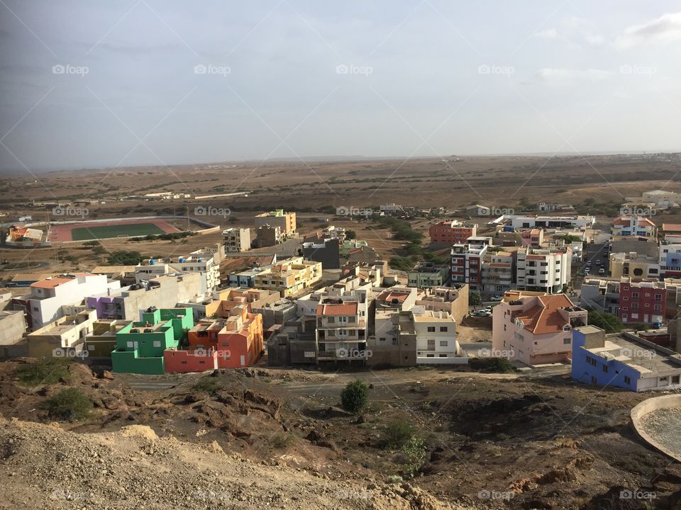 View from Espargos Cape Verde