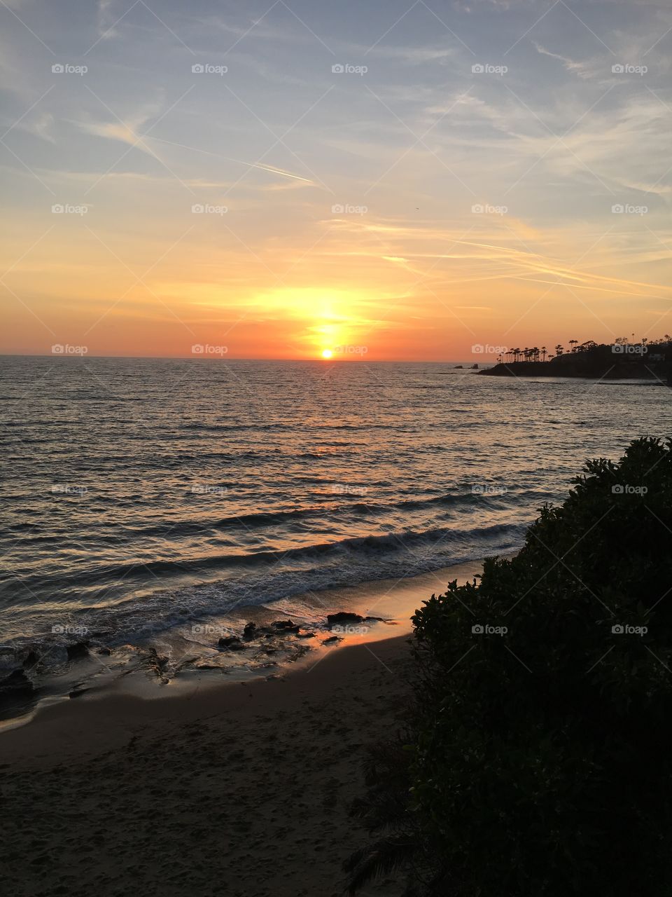 Sun sets in Palos verdes 