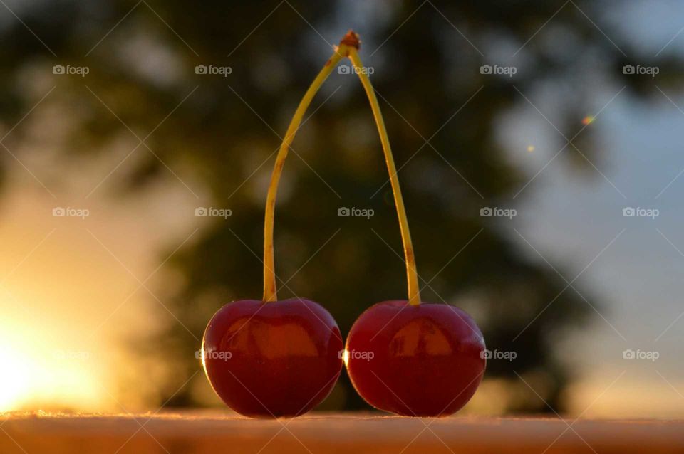 Close-up of cherries