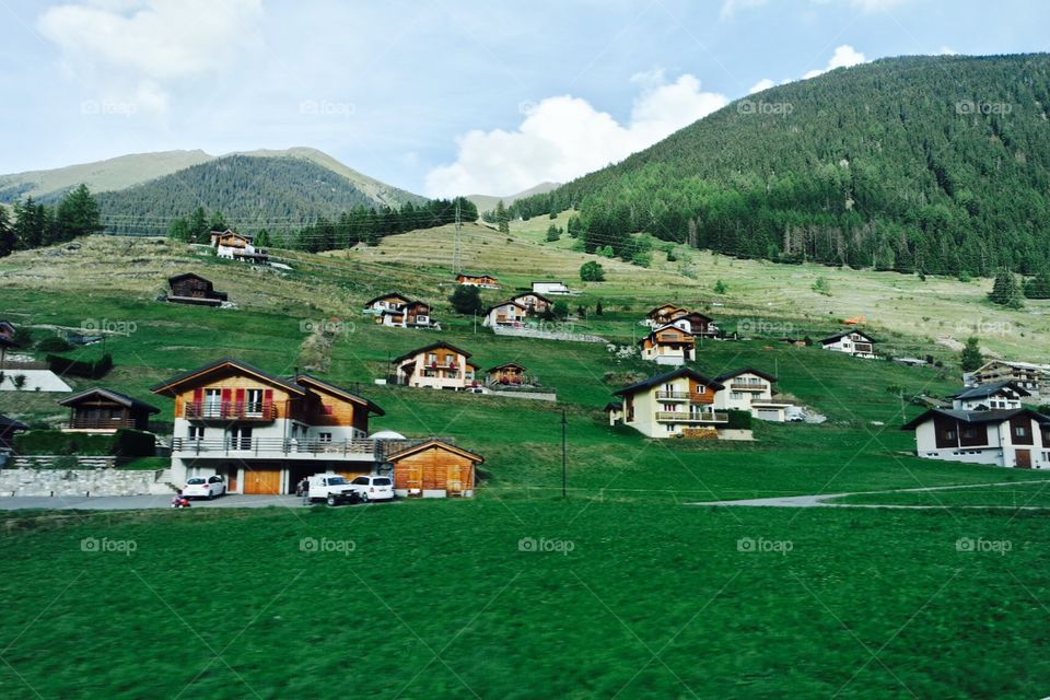 Tiny village - Switzerland 