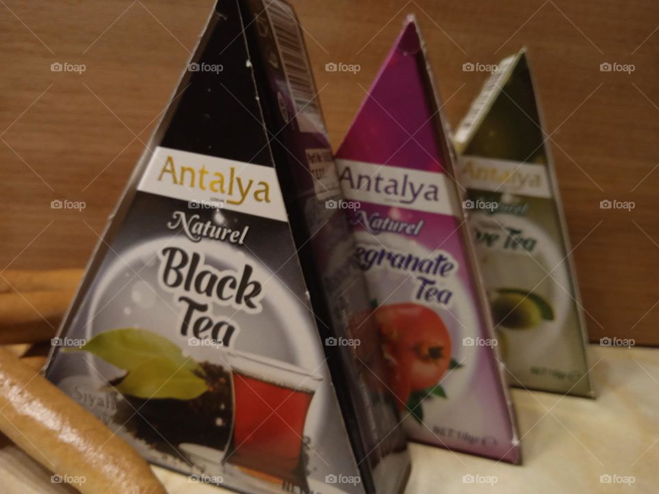 Assorted Turkish tea