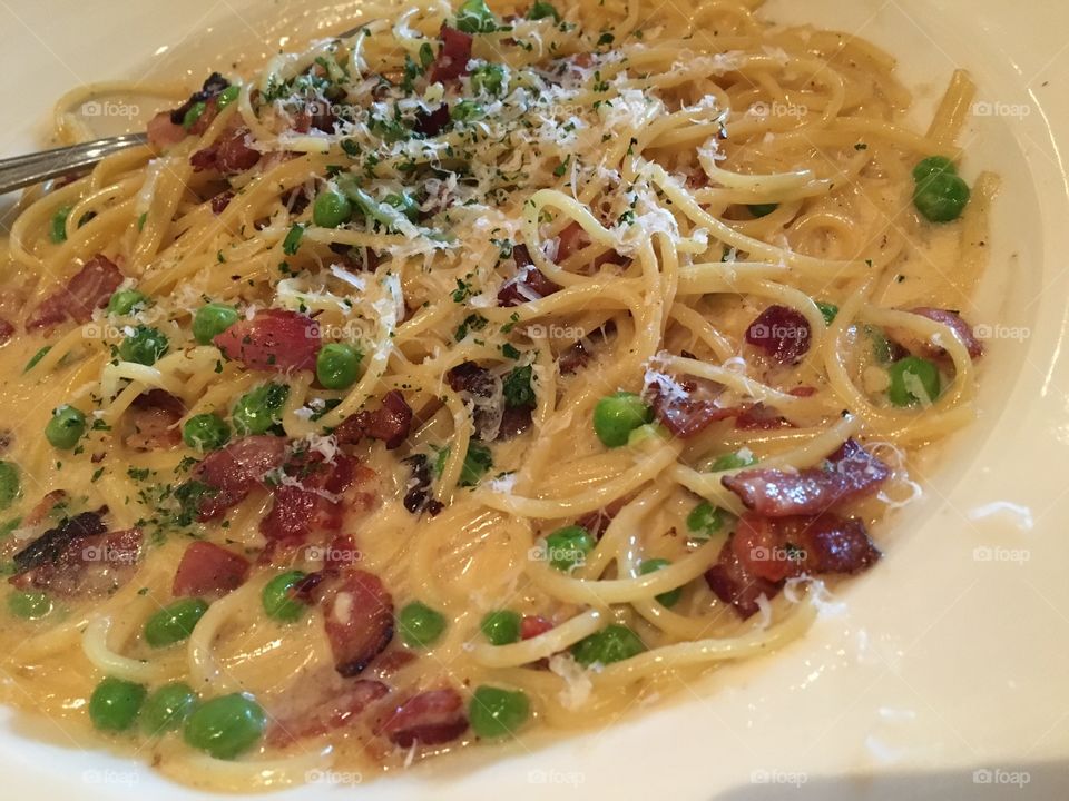 Pasta Carbonara 