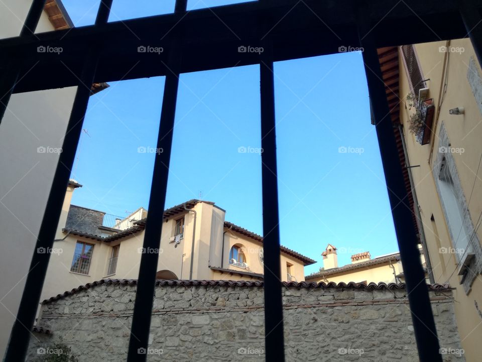 View through the gate