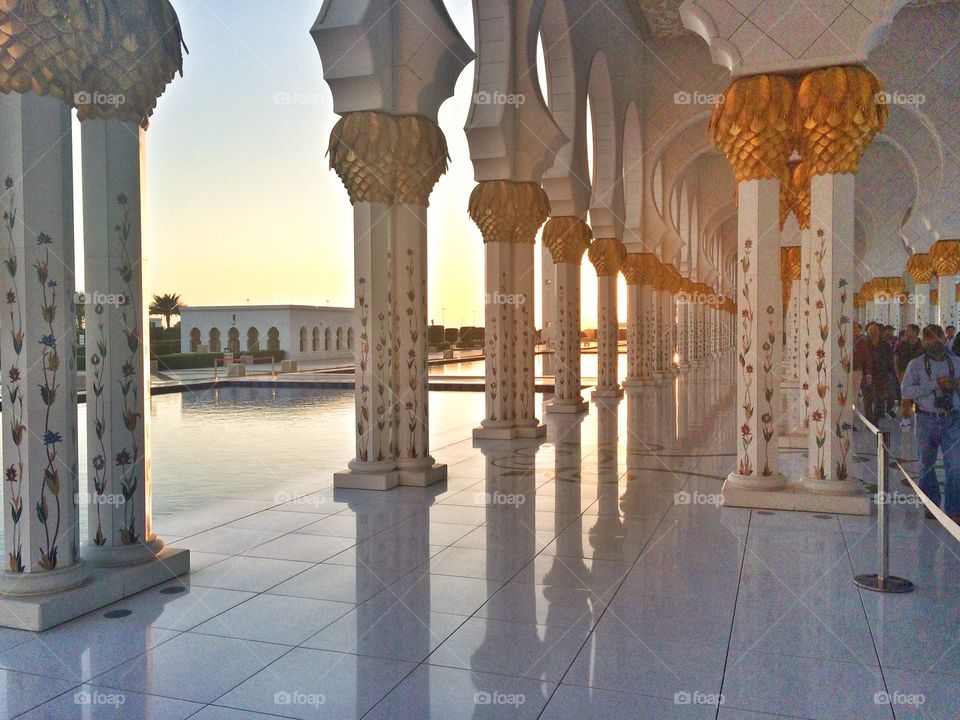 Mosque shadows 
