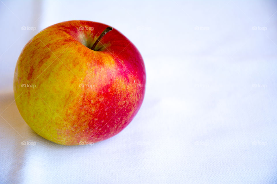 Studio shot of apple fruit