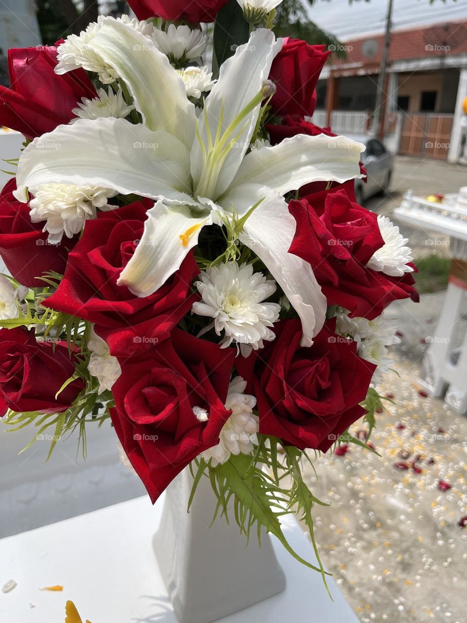 Flowers in a Vase.