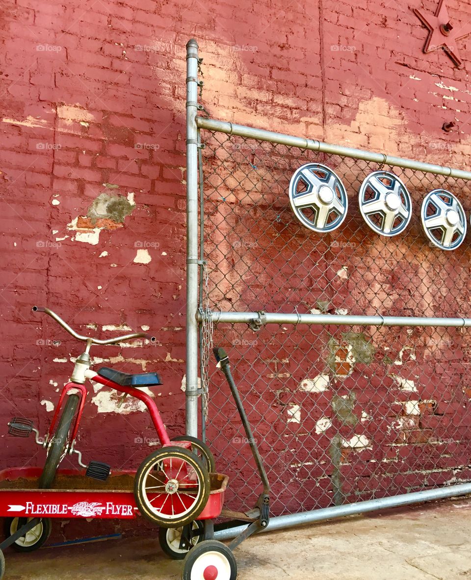 Tricycle, Wagon & Hub Caps