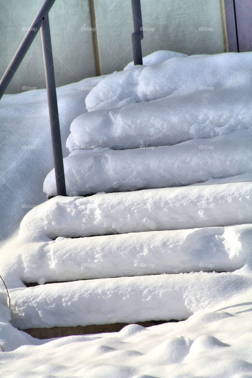Snowy Steps