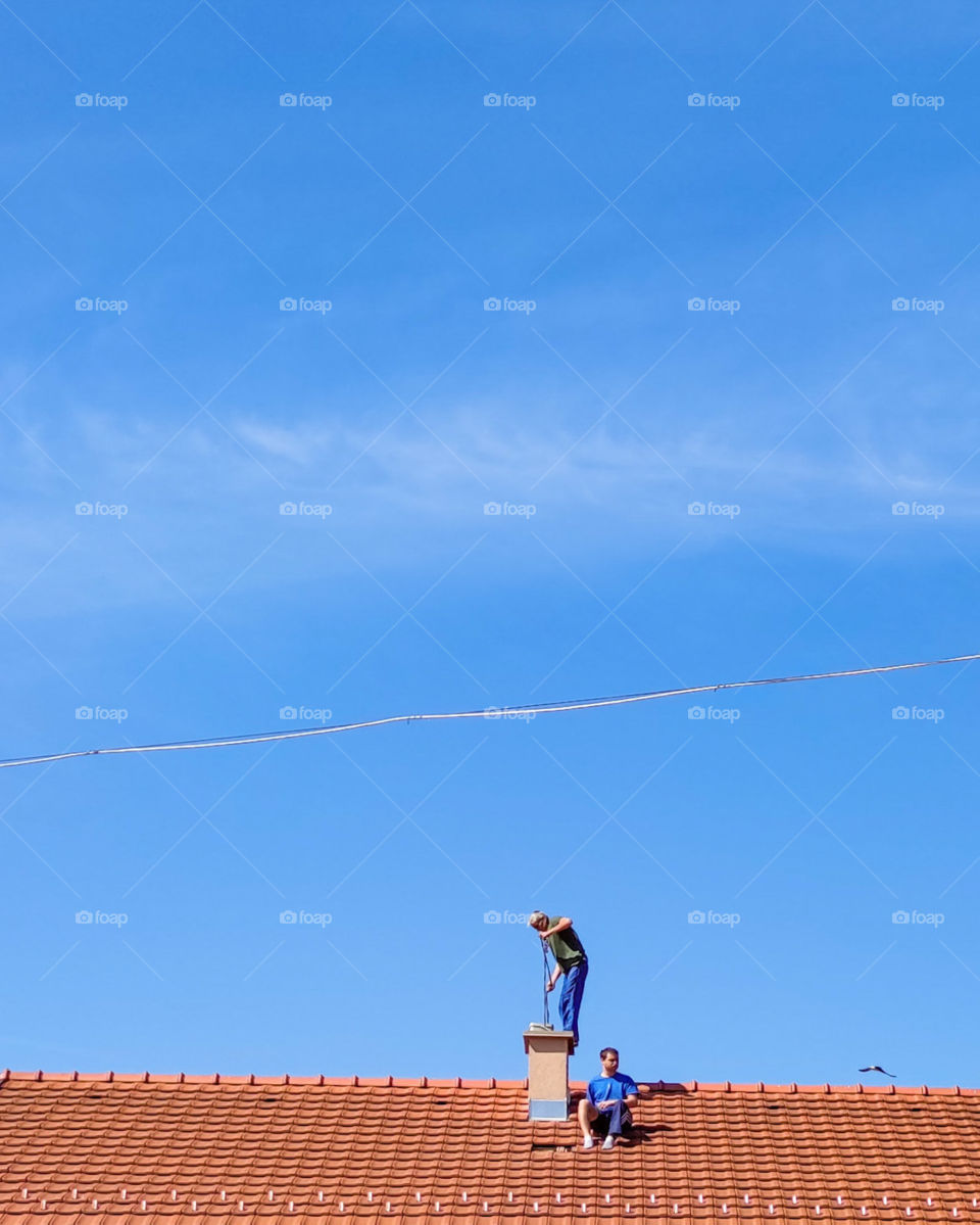 Roof top shot