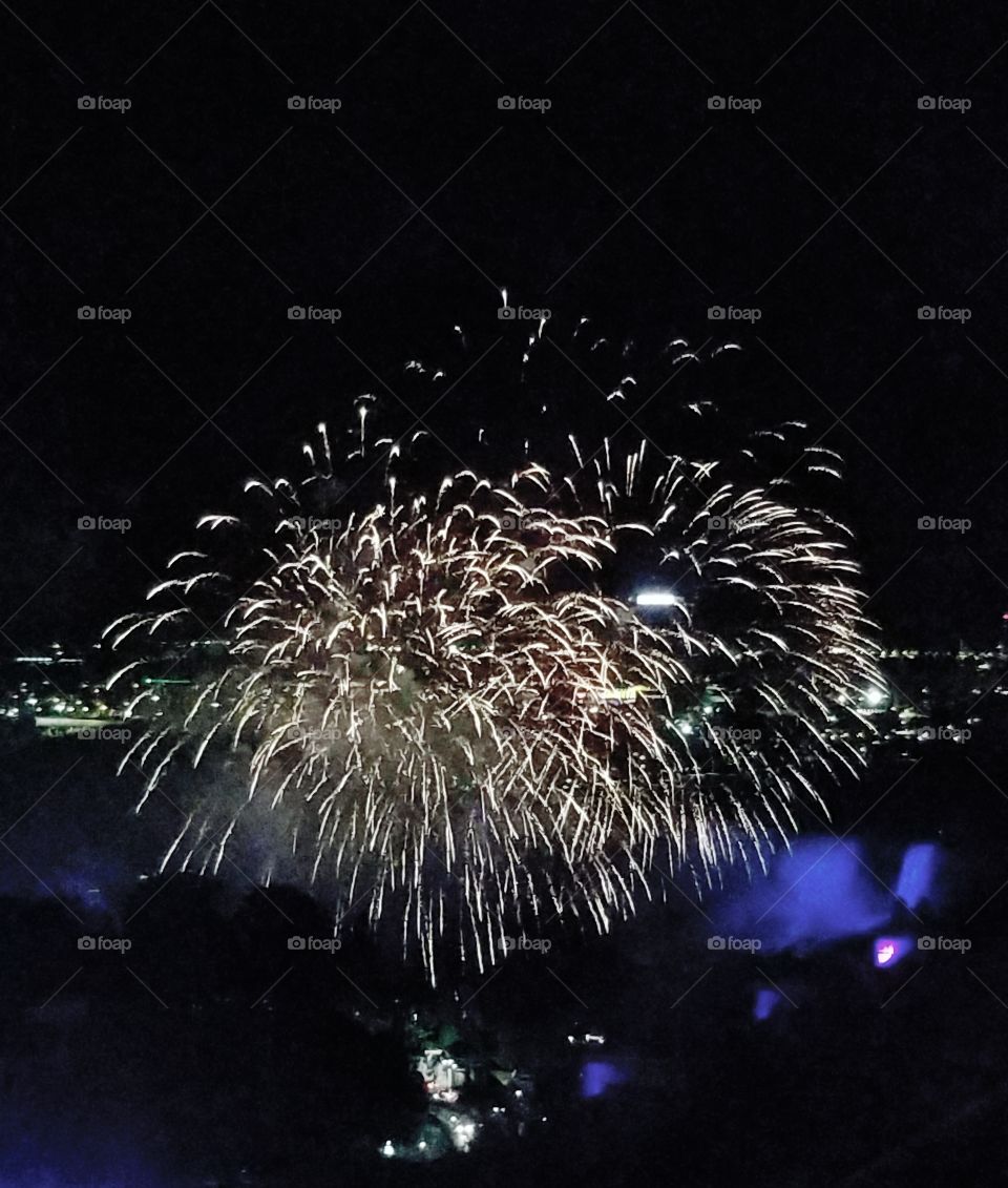 Niagara falls Canada fireworks