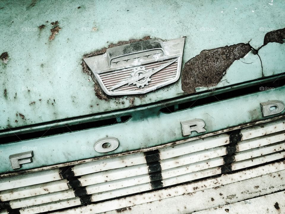 Ford Tough. A little rusty but still truckin'. 