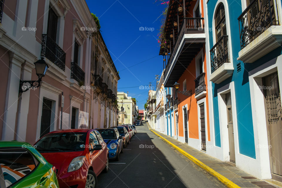San Jose street Old San Juan